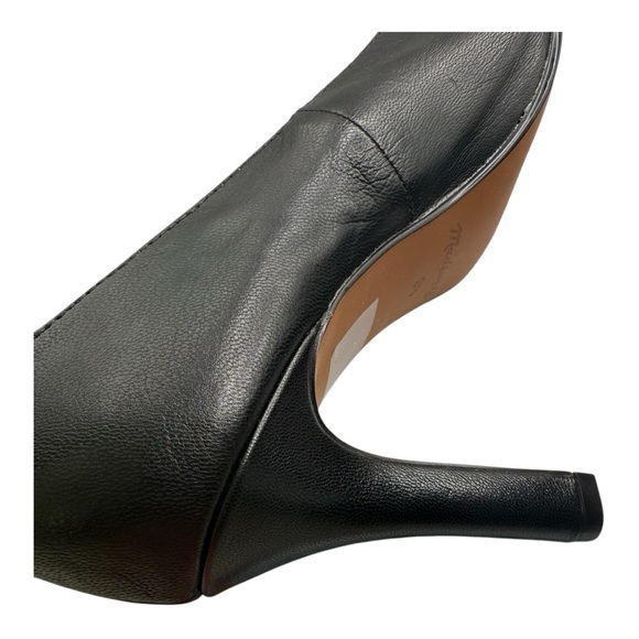 Madewell The Janet Pump in True Black Heel Stilettos Size 9.5 Career NN061 NEW - Picture 6 of 14